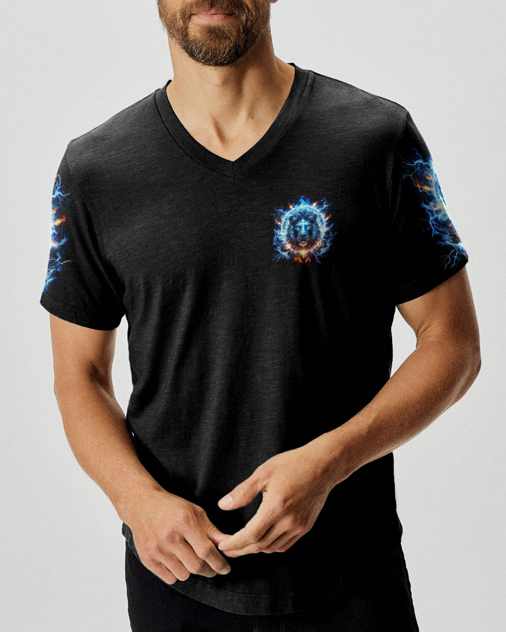Jesus Dropped The Charges Lion Men's All Over Print Shirt - Tlnz1806244
