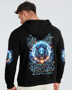 Jesus Dropped The Charges Lion Men's All Over Print Shirt - Tlnz1806244