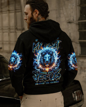 Jesus Dropped The Charges Lion Men's All Over Print Shirt - Tlnz1806244