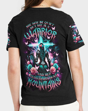 Prayers Can Move Mountains Warrior Women's All Over Print Shirt - Tlnz1812233