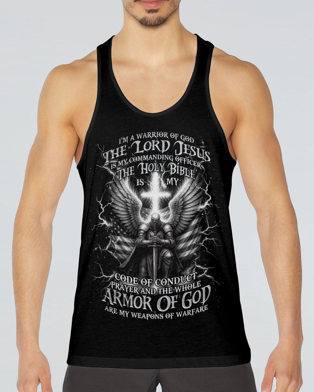 I'm A Warrior Of God Men's All Over Print Shirt  - Tlnz2105253