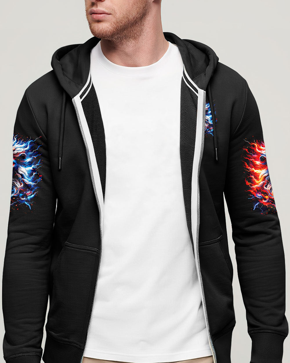 No Matter The Storm Lion Men's All Over Print Shirt - Tlnz2210244