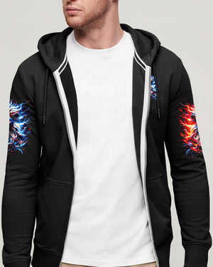 No Matter The Storm Lion Men's All Over Print Shirt - Tlnz2210244