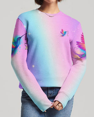 Even In The Darkness Hummingbird Women's All Over Print Shirt - Tlnz2309234