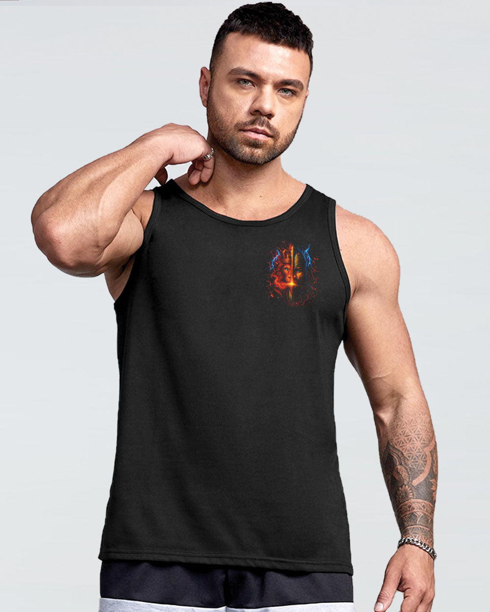 Jesus Dropped The Charges Lion Warrior Men's All Over Print Shirt - Tlnz2406253