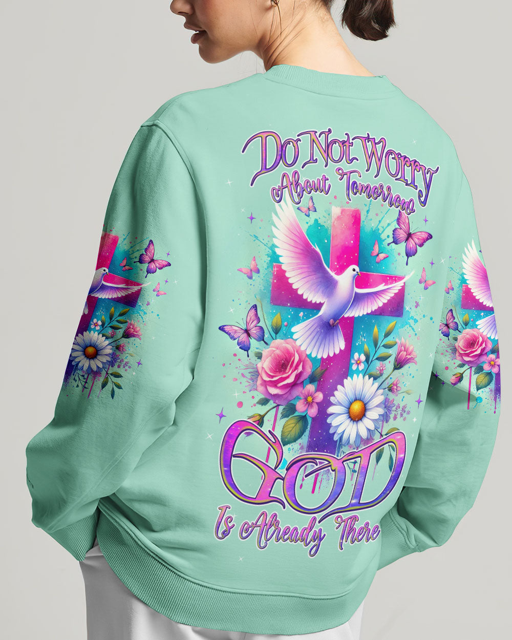 Do Not Worry About Tomorrow Women's All Over Print Shirt - Tlnz2407243