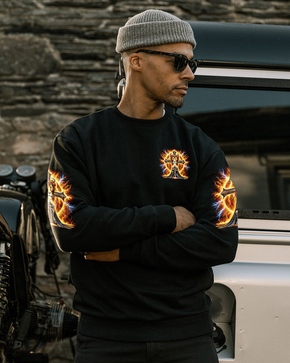 He Is Coming Back For Me Lion Warrior Men's All Over Print Shirt - Tlnz2412243