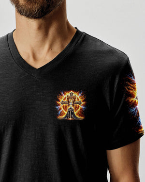 He Is Coming Back For Me Lion Warrior Men's All Over Print Shirt - Tlnz2412243