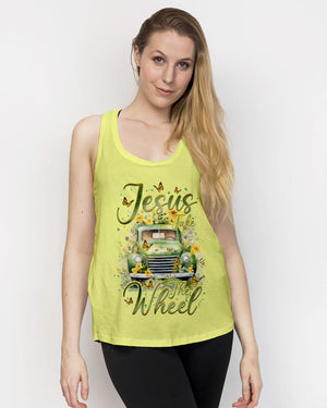 Jesus Take The Wheel Truck Flower Women's All Over Print Shirt - Tlnz2612233