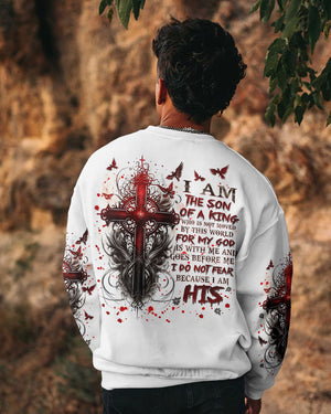 I Am The Son Of A King Cross Men's All Over Print Shirt - Tlnz2706243