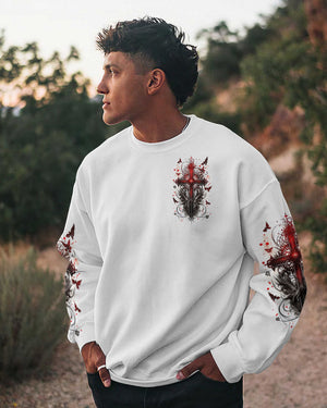 I Am The Son Of A King Cross Men's All Over Print Shirt - Tlnz2706243