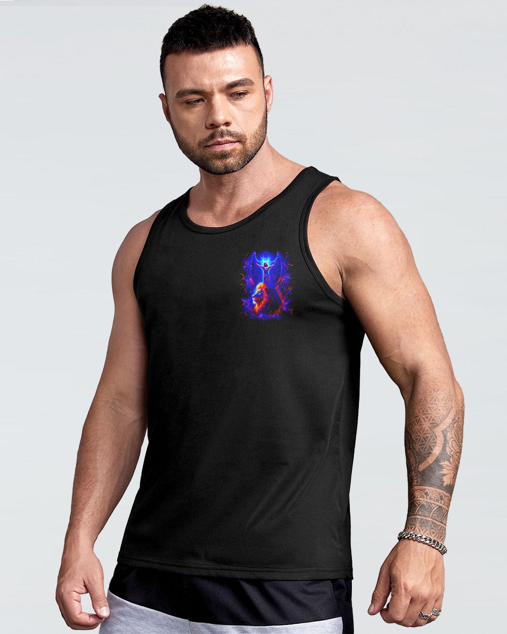 I Would Rather Stand With God Lion Men's All Over Print Shirt - Tlnz2708254