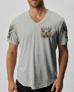 No Matter The Storm Warrior Men's All Over Print Shirt - Tlnz2711243