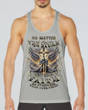No Matter The Storm Warrior Men's All Over Print Shirt - Tlnz2711243