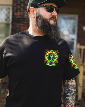 I Only Kneel For One Man Warrior Lion Men's All Over Print Shirt - Tlnz2812242