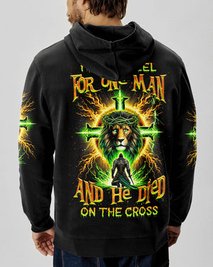 I Only Kneel For One Man Warrior Lion Men's All Over Print Shirt - Tlnz2812242