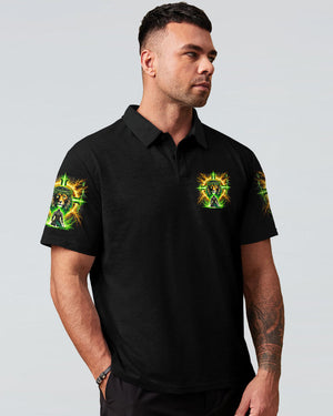 I Only Kneel For One Man Warrior Lion Men's All Over Print Shirt - Tlnz2812242