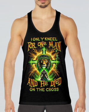I Only Kneel For One Man Warrior Lion Men's All Over Print Shirt - Tlnz2812242