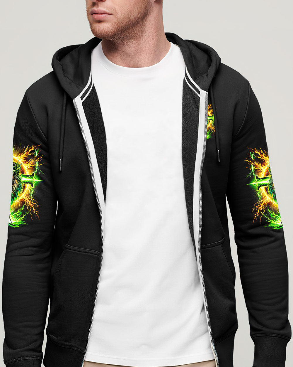 I Only Kneel For One Man Warrior Lion Men's All Over Print Shirt - Tlnz2812242