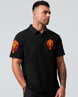 Jesus Dropped The Charges Lion Men's All Over Print Shirt  - Tlnz3006253