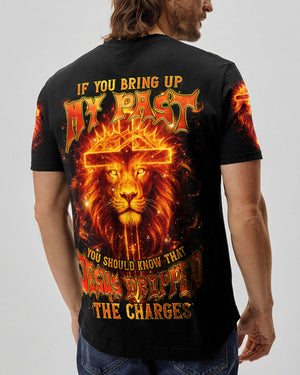 Jesus Dropped The Charges Lion Men's All Over Print Shirt  - Tlnz3006253