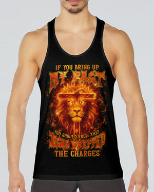 Jesus Dropped The Charges Lion Men's All Over Print Shirt  - Tlnz3006253