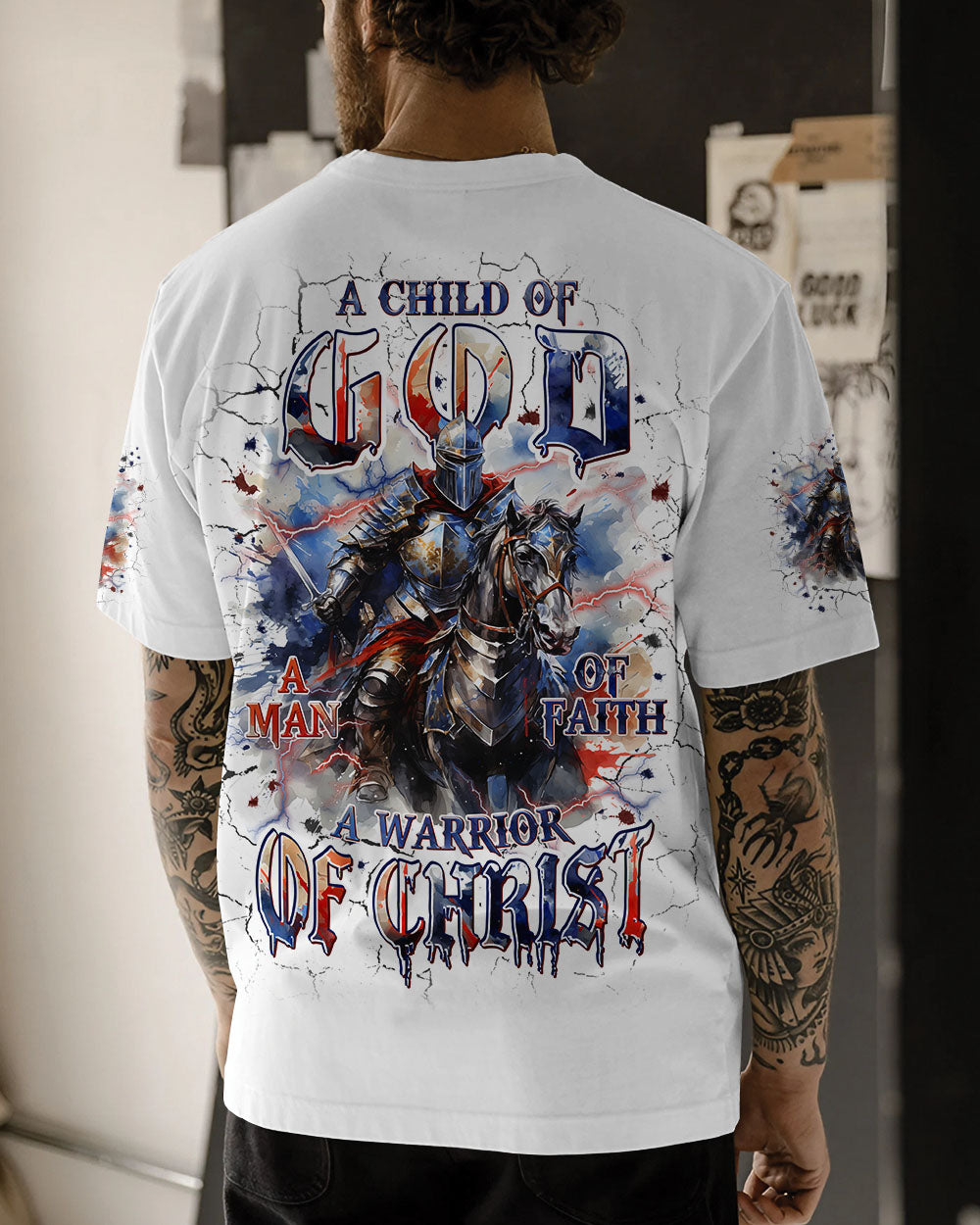 I'm A Warrior Of God Men's All Over Print Shirt - Tlpq0908241