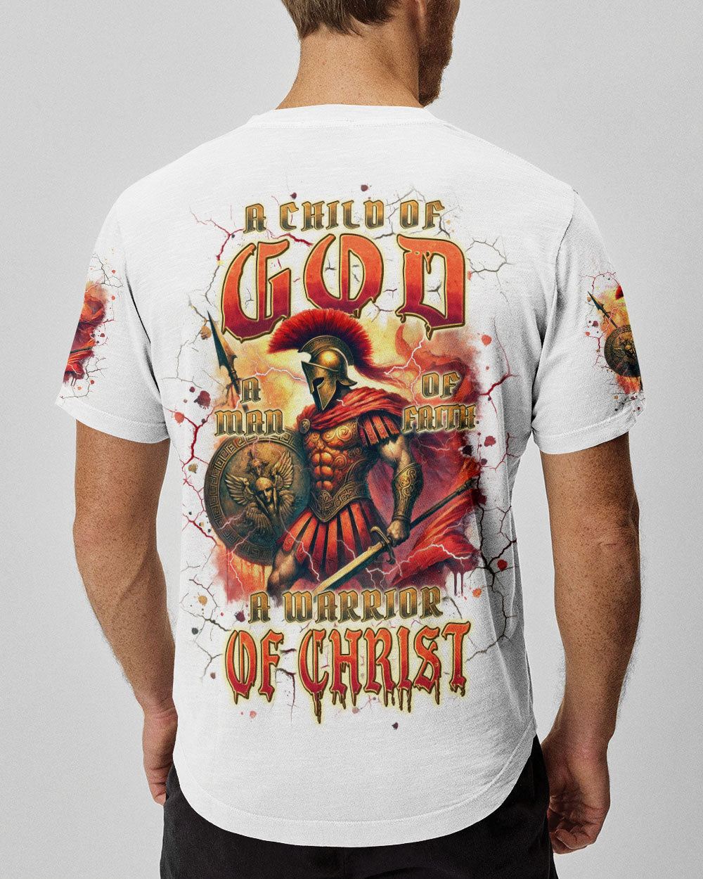 I'm A Warrior Of God Men's All Over Print Shirt - Tlpq1208241