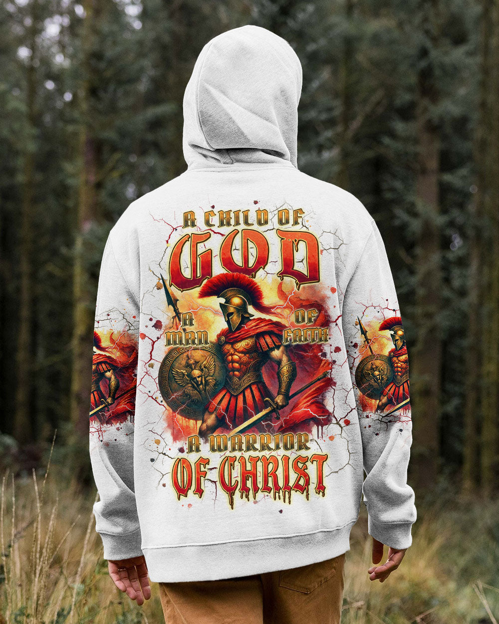 I'm A Warrior Of God Men's All Over Print Shirt - Tlpq1208241