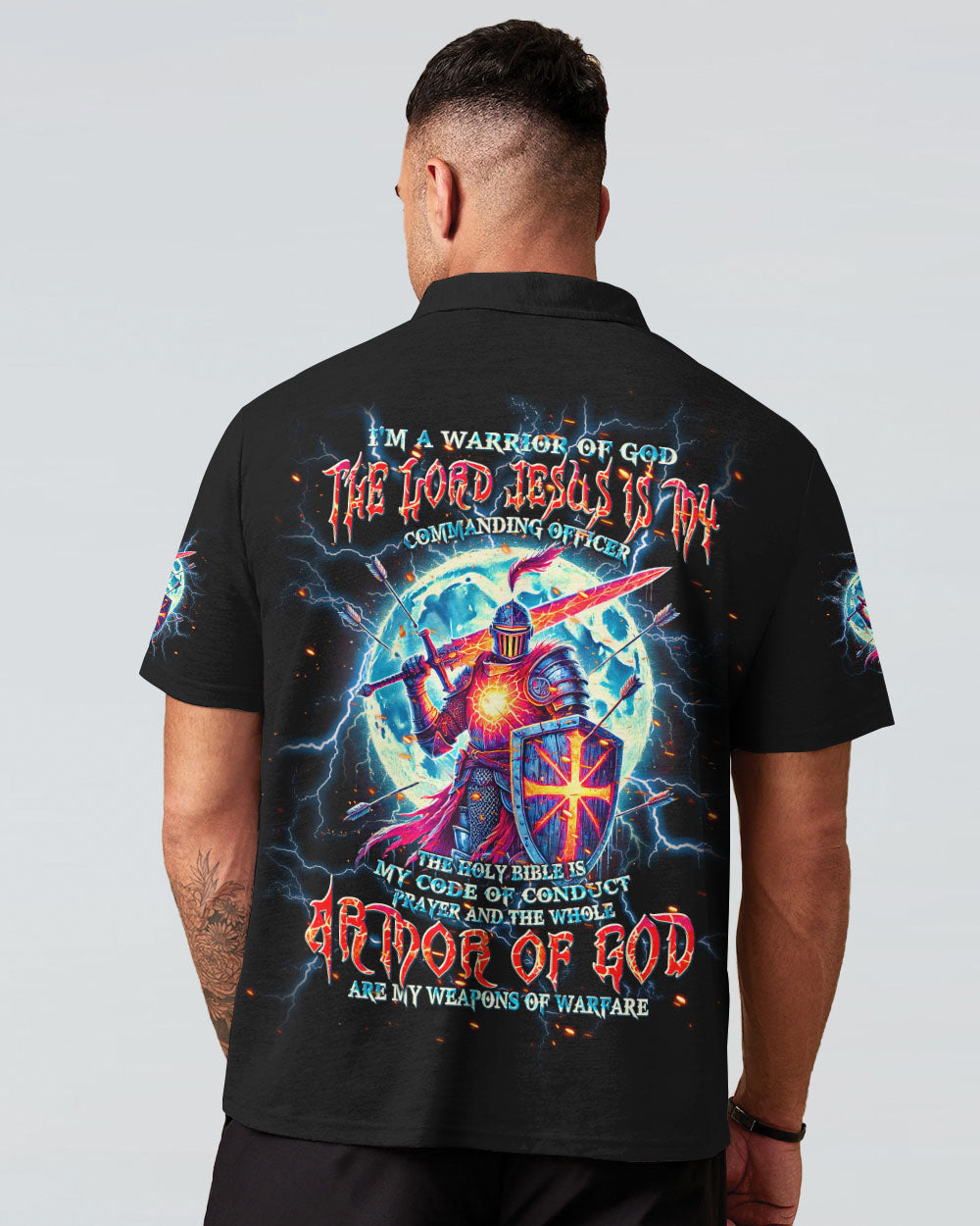 I'm A Warrior Of God Men's All Over Print Shirt - Tlpq1507241