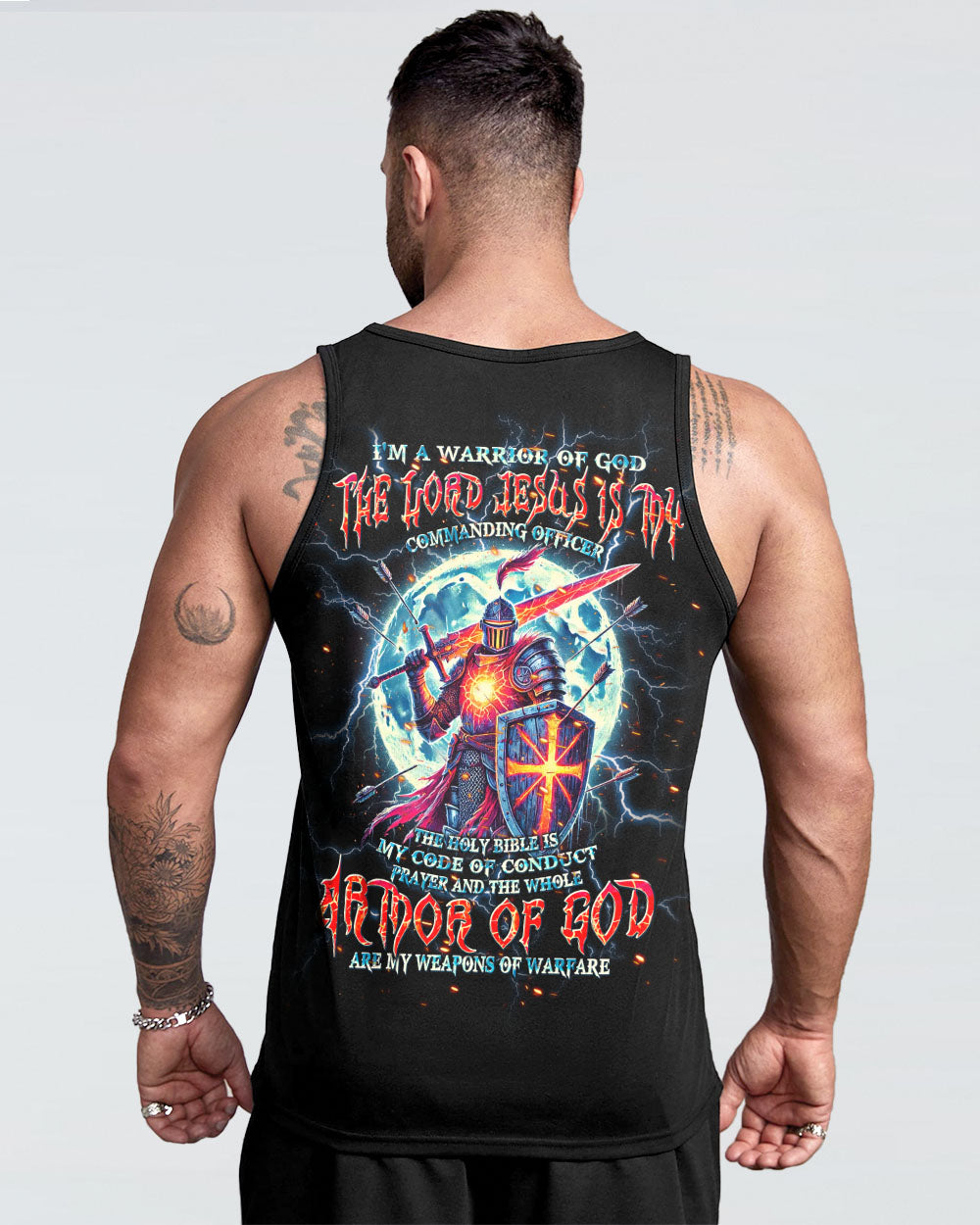 I'm A Warrior Of God Men's All Over Print Shirt - Tlpq1507241