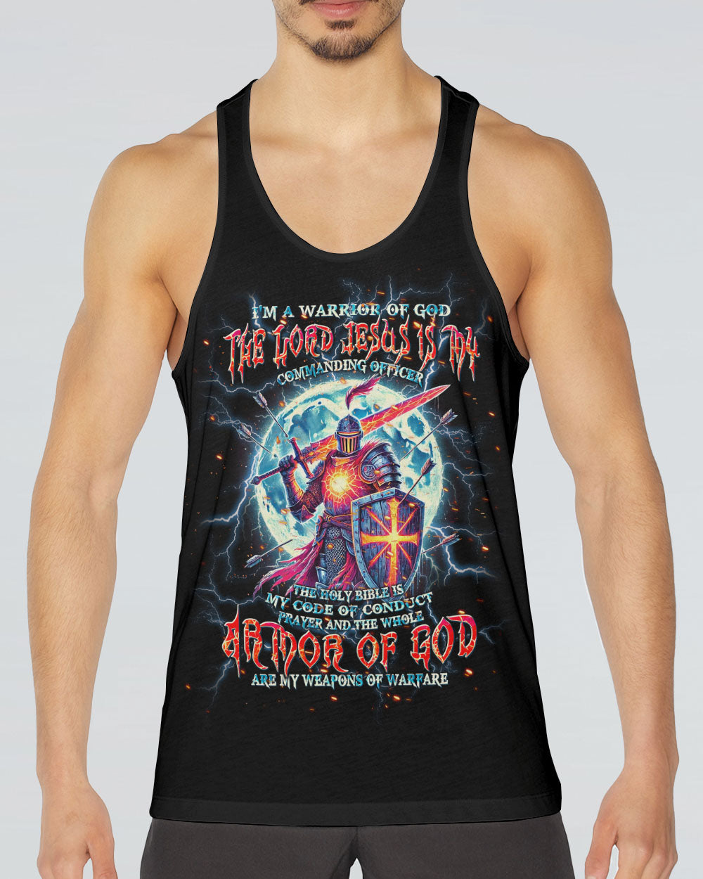 I'm A Warrior Of God Men's All Over Print Shirt - Tlpq1507241