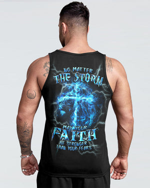 No Matter The Storm Lion Men's All Over Print Shirt - Tlpq1604242