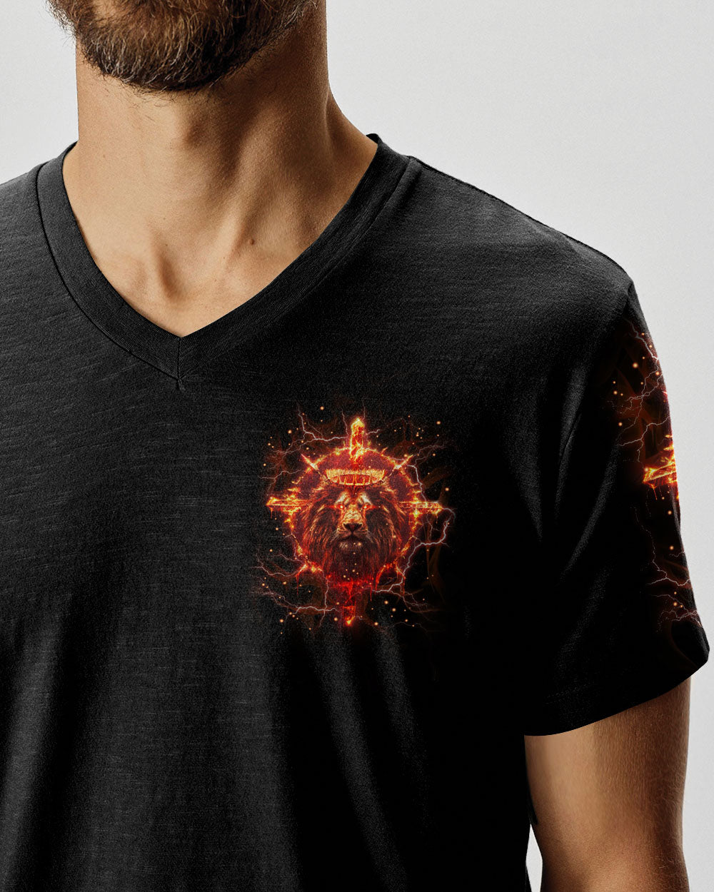 Way Maker Miracle Worker Cross Lion Men's All Over Print Shirt - Tlpq1904244