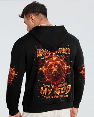 Way Maker Miracle Worker Cross Lion Men's All Over Print Shirt - Tlpq1904244