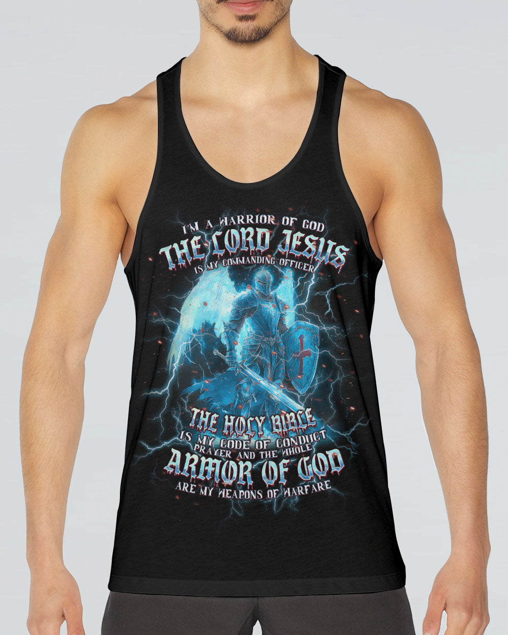I'm A Warrior Of God Men's All Over Print Shirt - Tlpq1908241