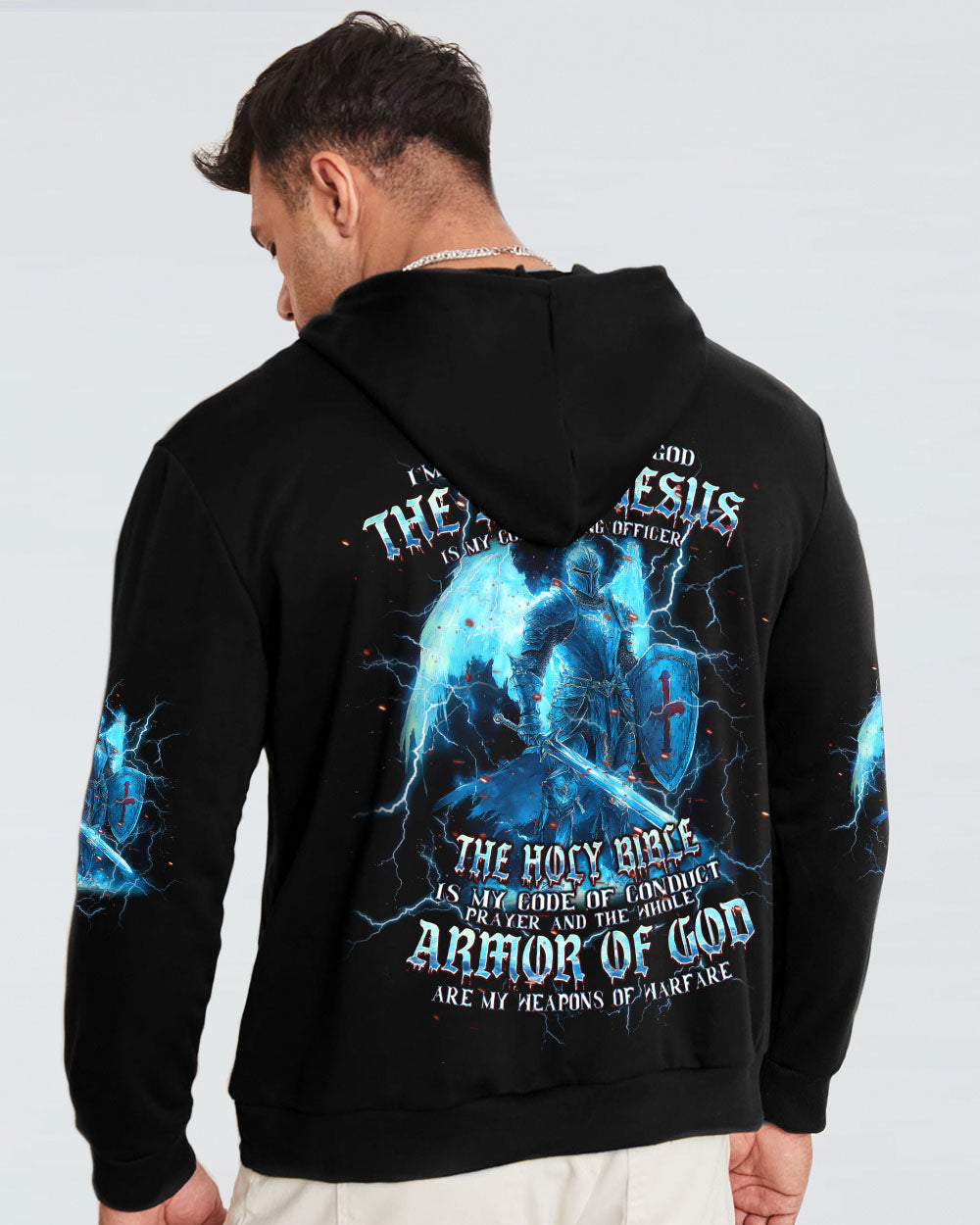 I'm A Warrior Of God Men's All Over Print Shirt - Tlpq1908241