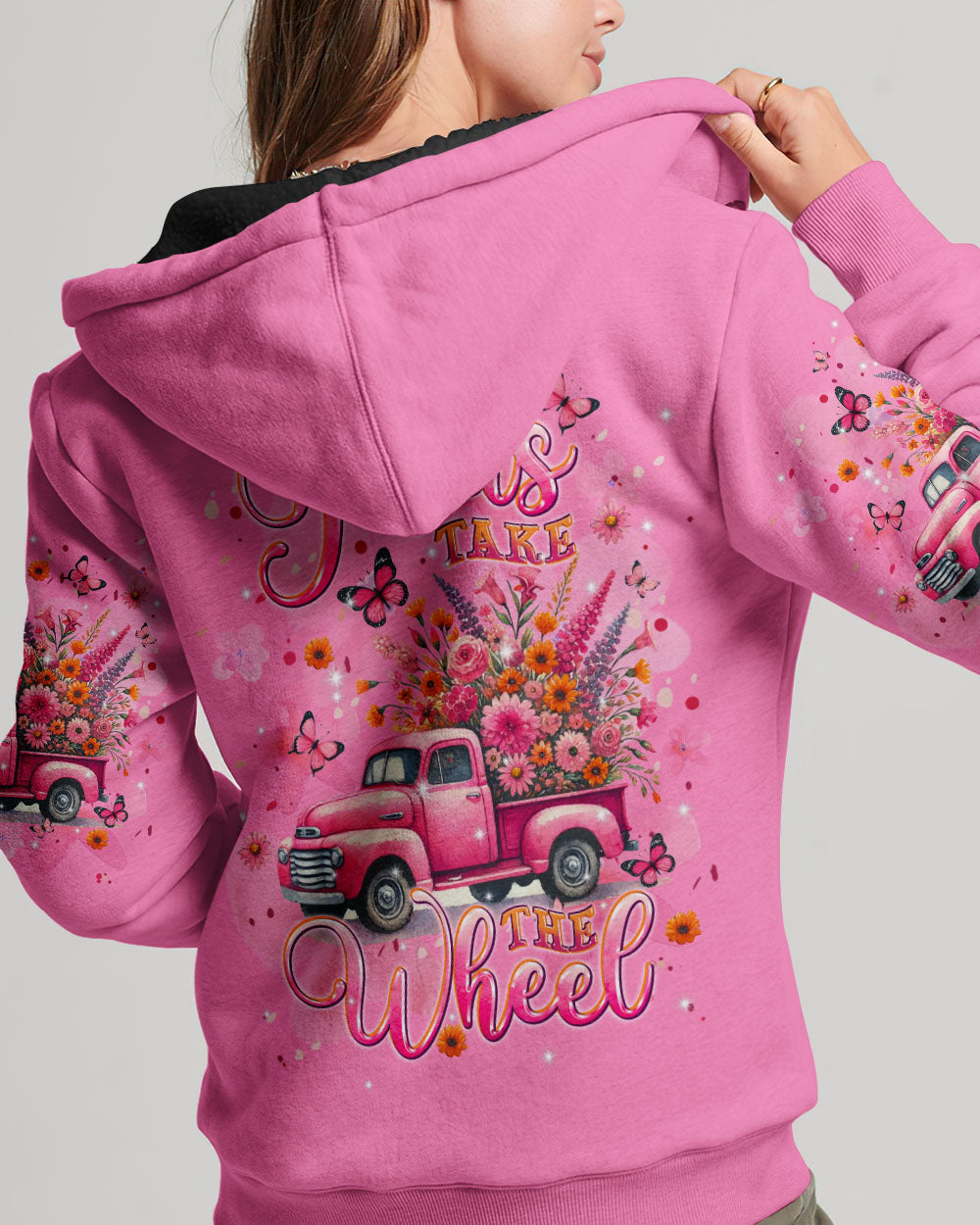 Jesus Take The Wheel Women's All Over Print Shirt - Tlpq2207241