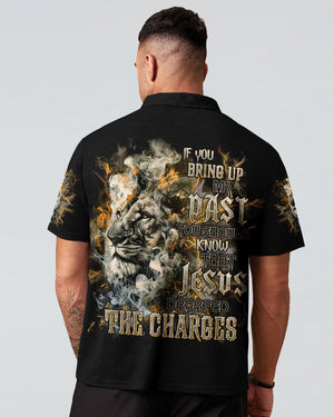 Jesus Dropped The Charges Lion Men's All Over Print Shirt - Tlnt1209242