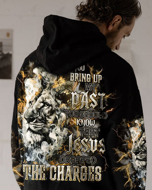 Jesus Dropped The Charges Lion Men's All Over Print Shirt - Tlnt1209242