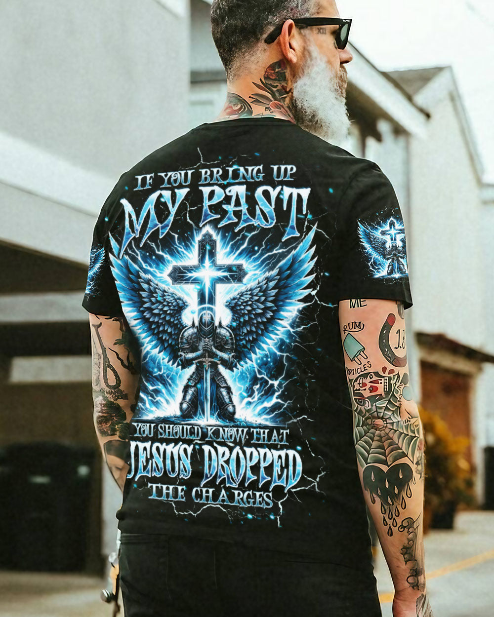 Jesus Dropped The Charges Warrior Men's All Over Print Shirt - Tlpq2510241