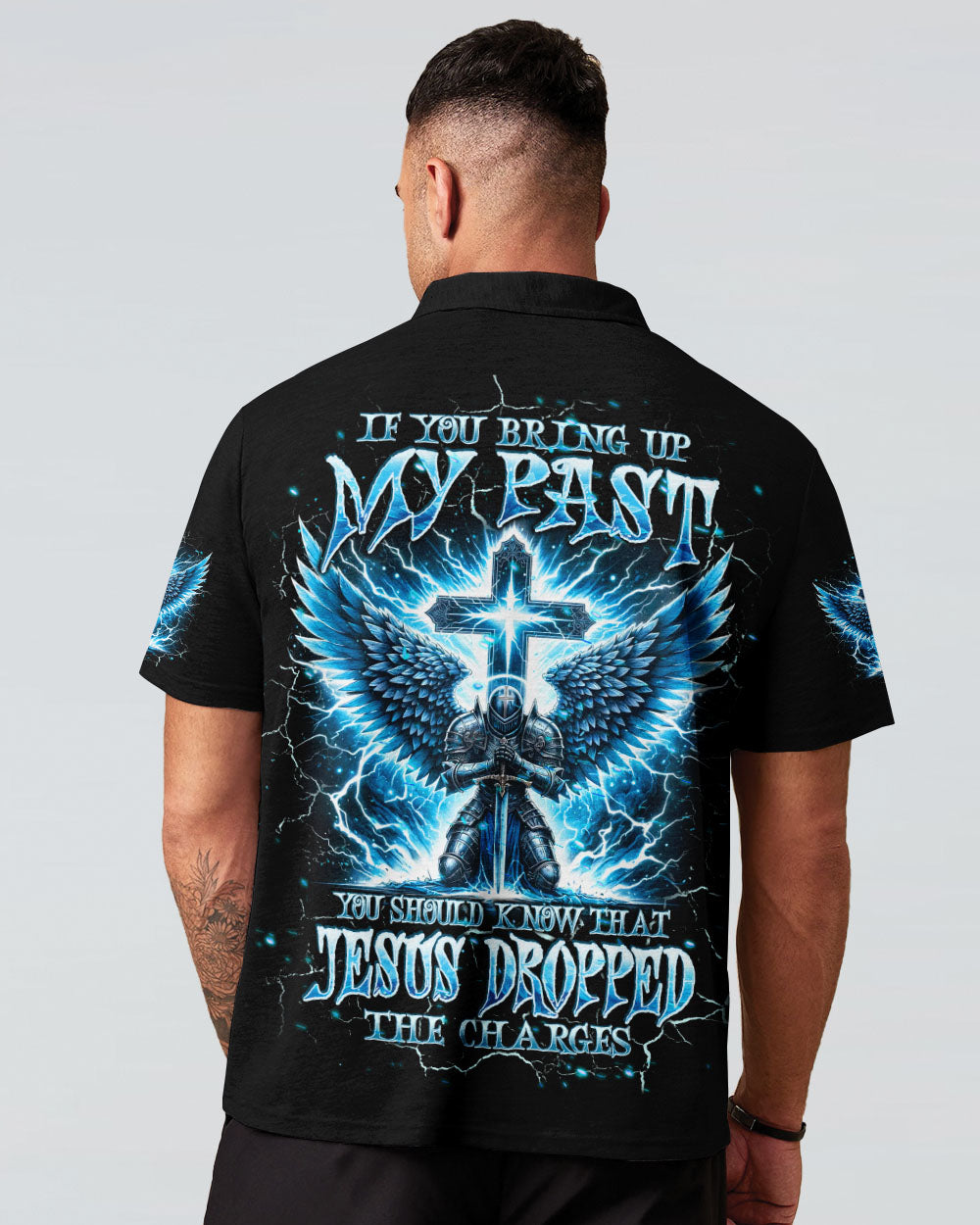 Jesus Dropped The Charges Warrior Men's All Over Print Shirt - Tlpq2510241