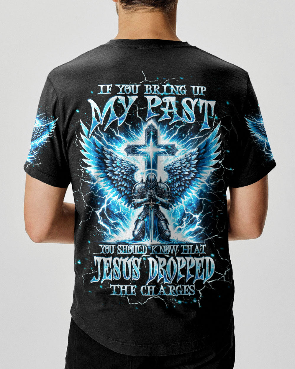 Jesus Dropped The Charges Warrior Men's All Over Print Shirt - Tlpq2510241