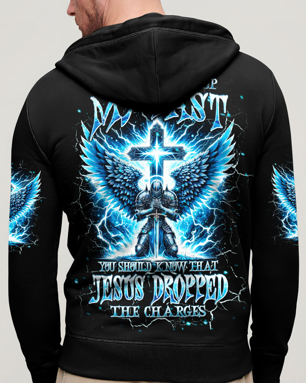 Jesus Dropped The Charges Warrior Men's All Over Print Shirt - Tlpq2510241
