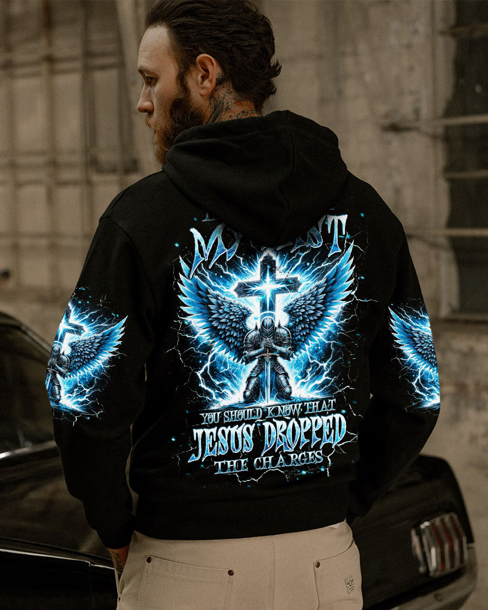 Jesus Dropped The Charges Warrior Men's All Over Print Shirt - Tlpq2510241