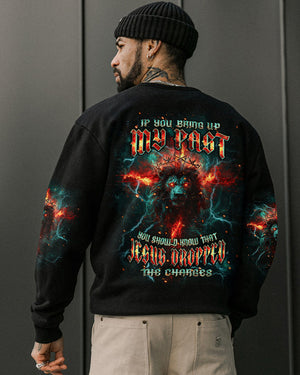 Jesus Dropped The Charges Lion Men's All Over Print Shirt - Tlpq3008242