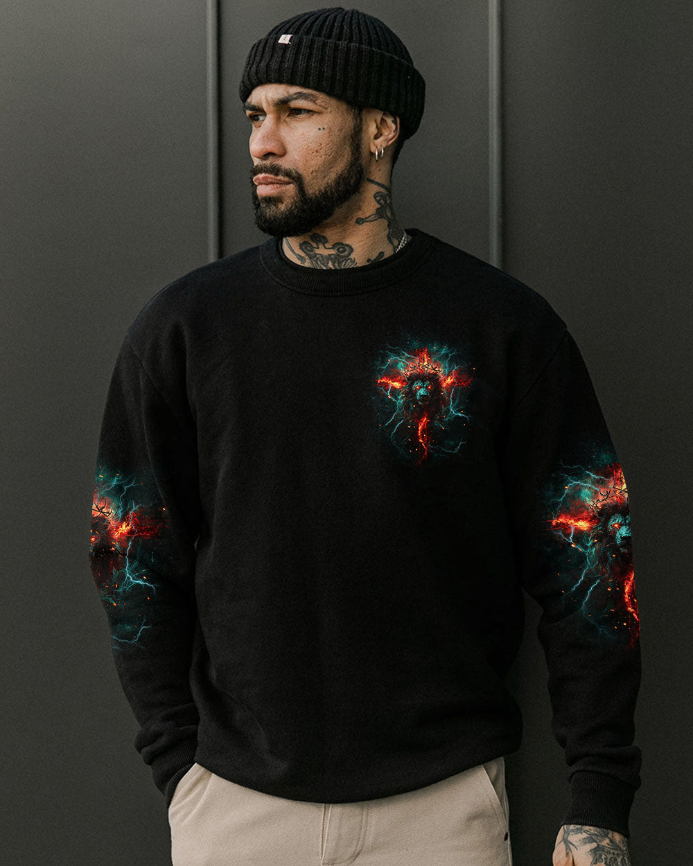 Jesus Dropped The Charges Lion Men's All Over Print Shirt - Tlpq3008242