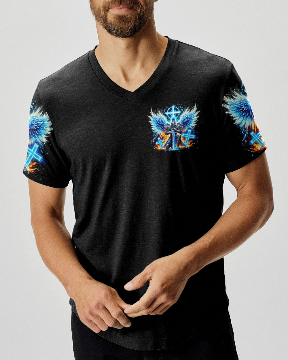 A Warrior Of Christ Men's All Over Print Shirt - Tltr0407243