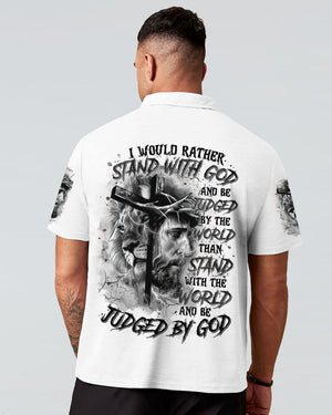 I Would Rather Stand With God Men's All Over Print Shirt  - Tltr0411244
