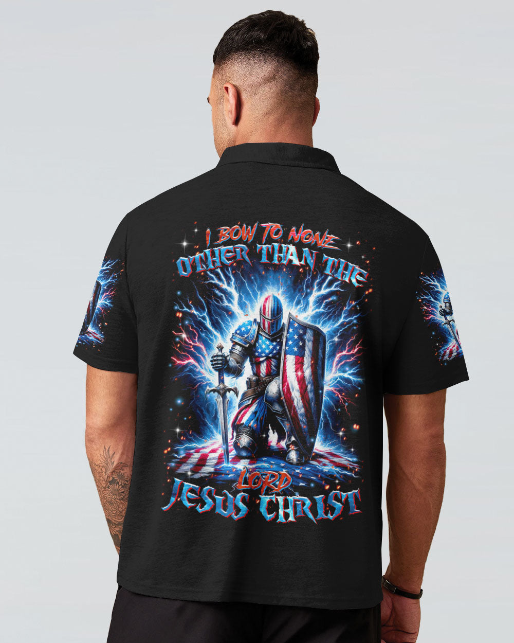 I Bow To None Other Warrior Men's All Over Print Shirt - Tltr0503243